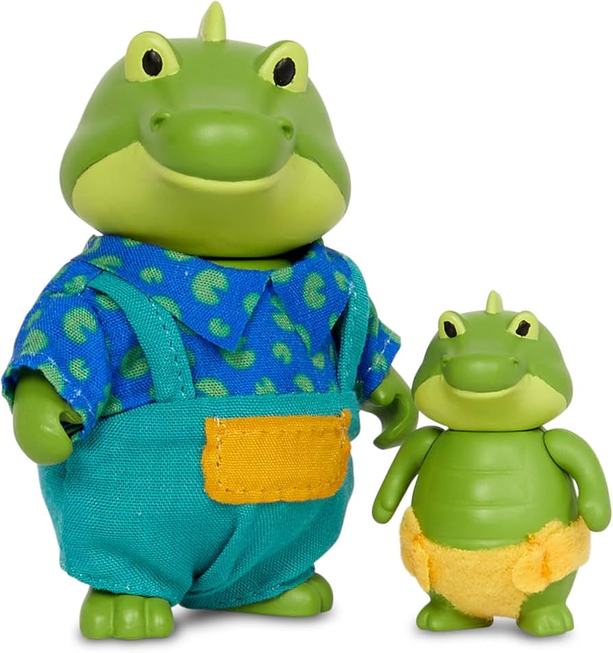 Amazon.com: Li'l Woodzeez – Bogglesby Alligator Family – Set of 4